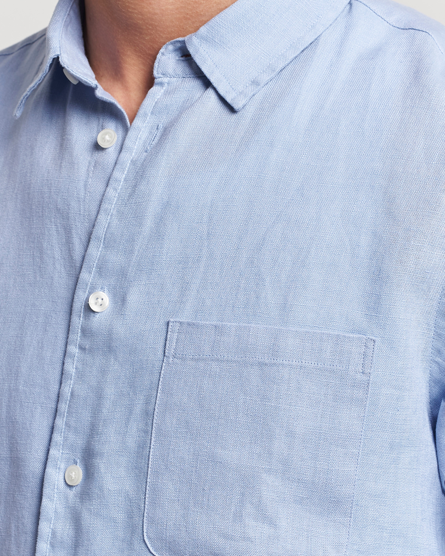 Homme | Chemises | Samsøe Samsøe | Liam Linen Shirt Brunnera Blue
