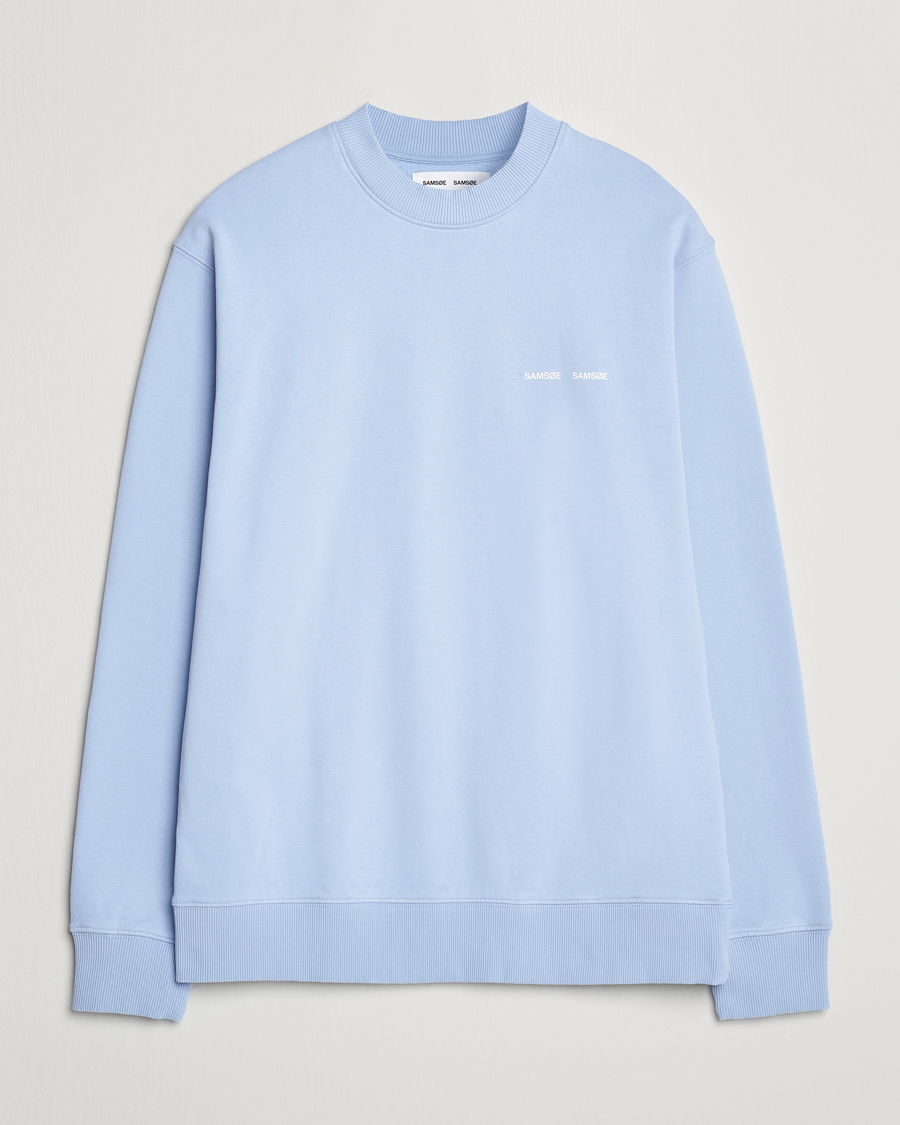 Homme | Pulls Et Tricots | Samsøe Samsøe | Norsbro Crew Neck Sweatshirt Brunnera Blue