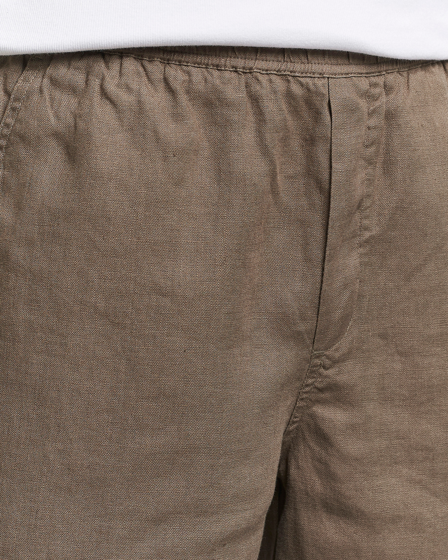 Homme | Shorts | Samsøe Samsøe | Sajabari Linen Drawstring Shorts Bungee Cord