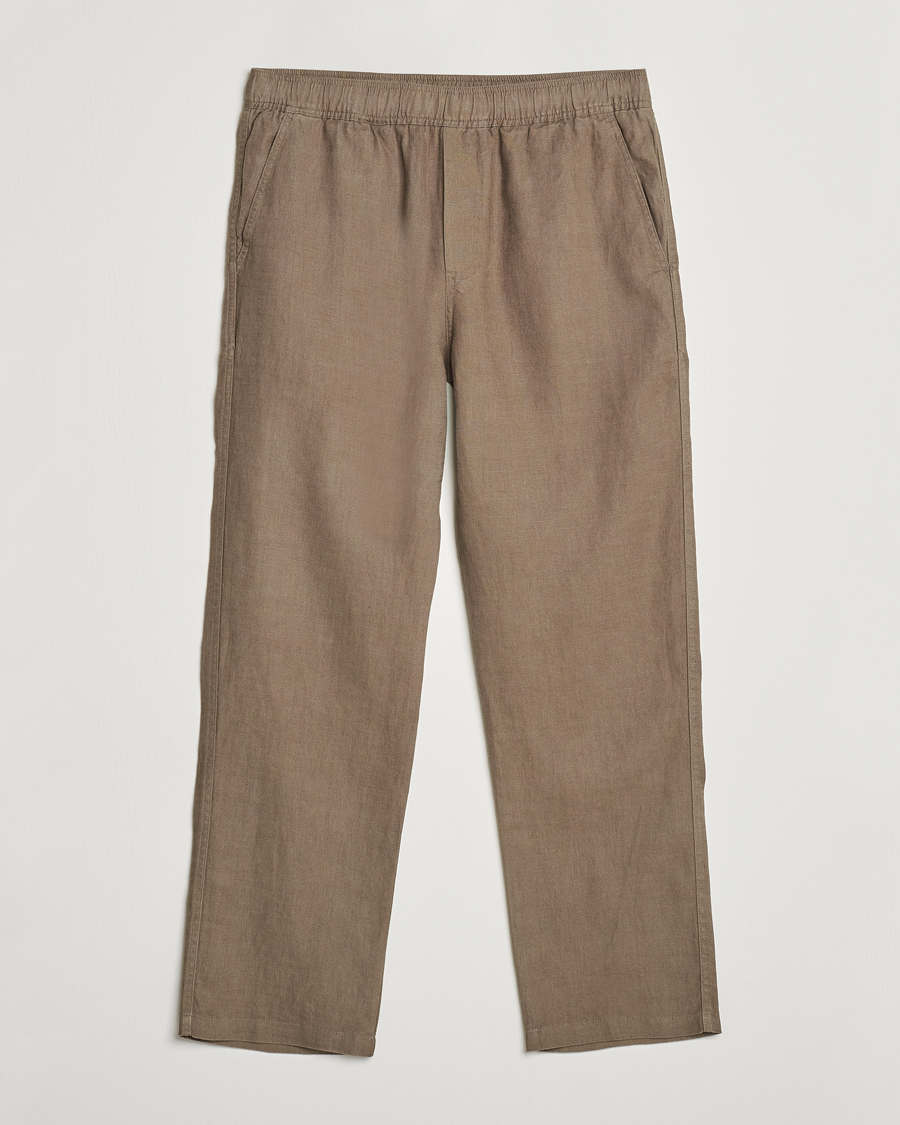 Homme | Pantalons | Samsøe Samsøe | Sajabari Linen Drawstring Trousers Bungee Cord