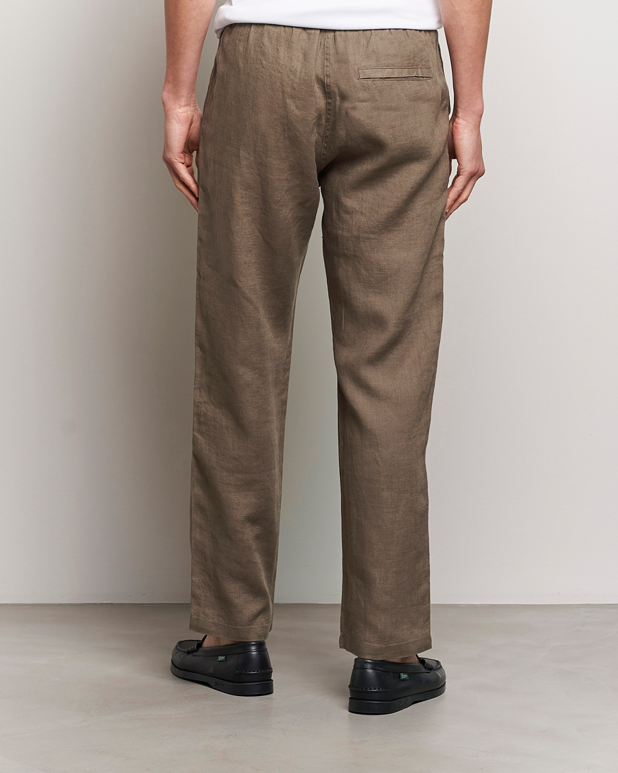 Homme | Pantalons | Samsøe Samsøe | Sajabari Linen Drawstring Trousers Bungee Cord
