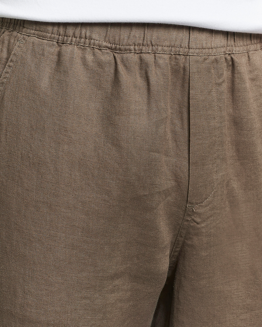 Homme | Pantalons | Samsøe Samsøe | Sajabari Linen Drawstring Trousers Bungee Cord