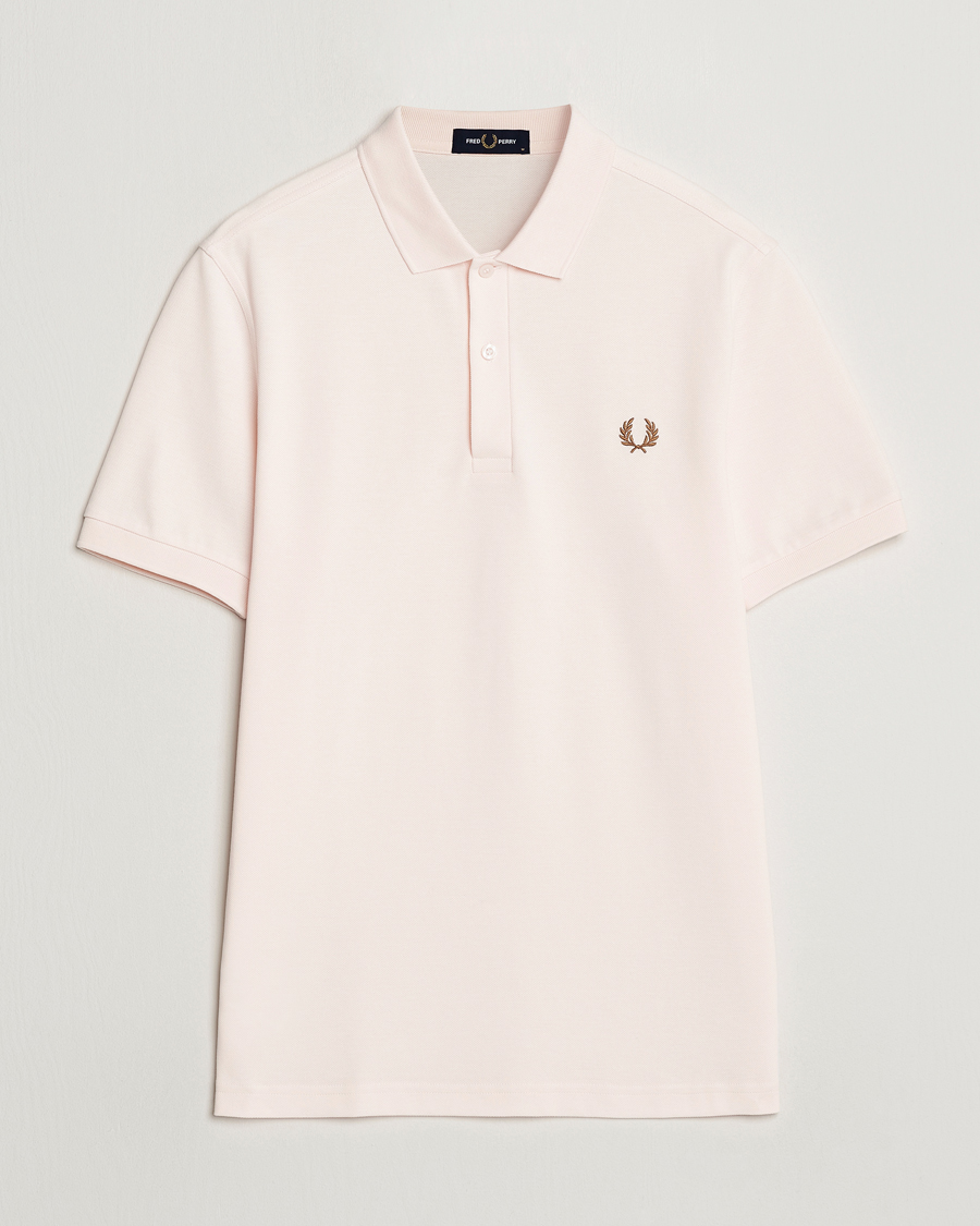 Homme | Polos | Fred Perry | Plain Polo Shirt Silky Peach