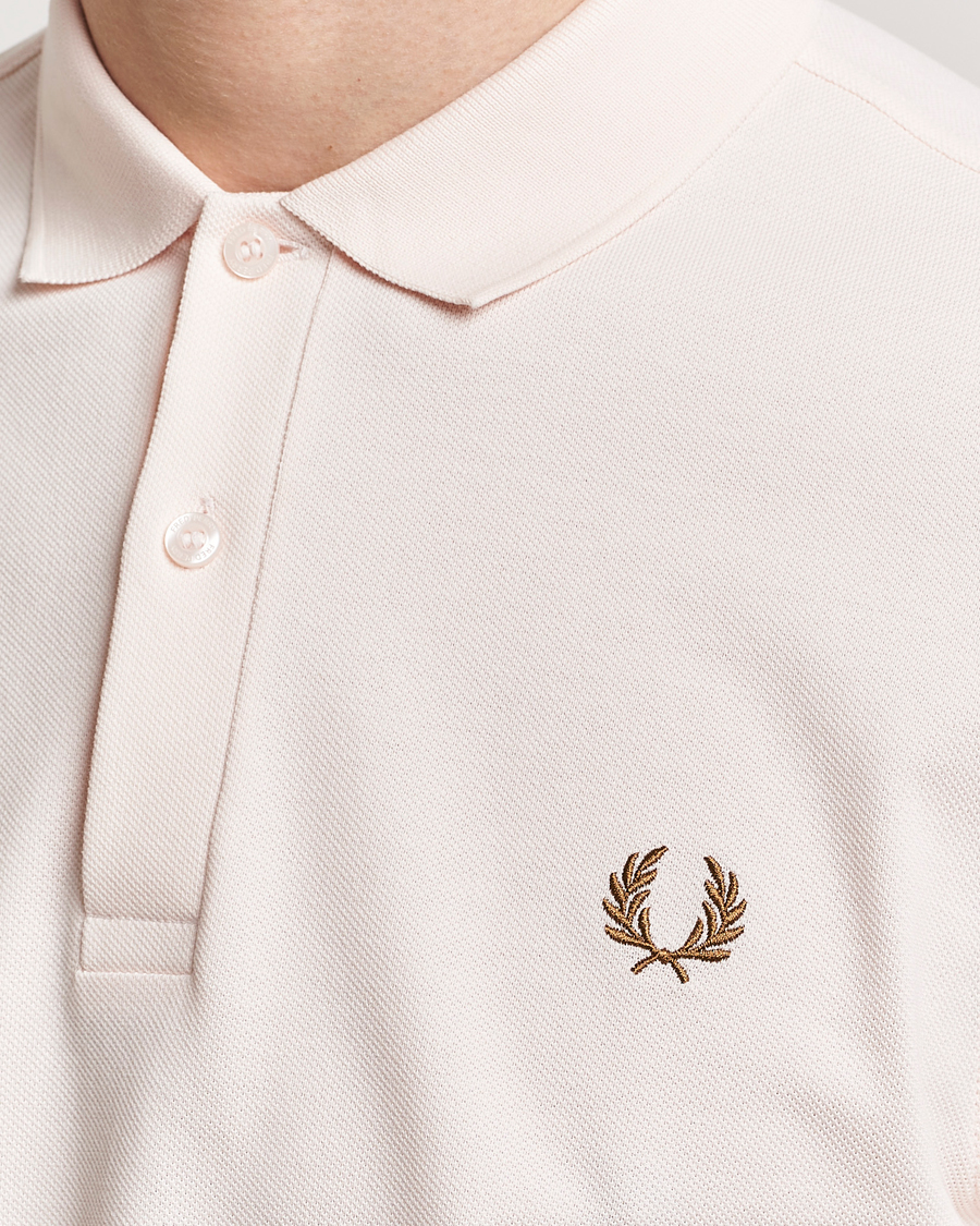 Homme | Polos | Fred Perry | Plain Polo Shirt Silky Peach
