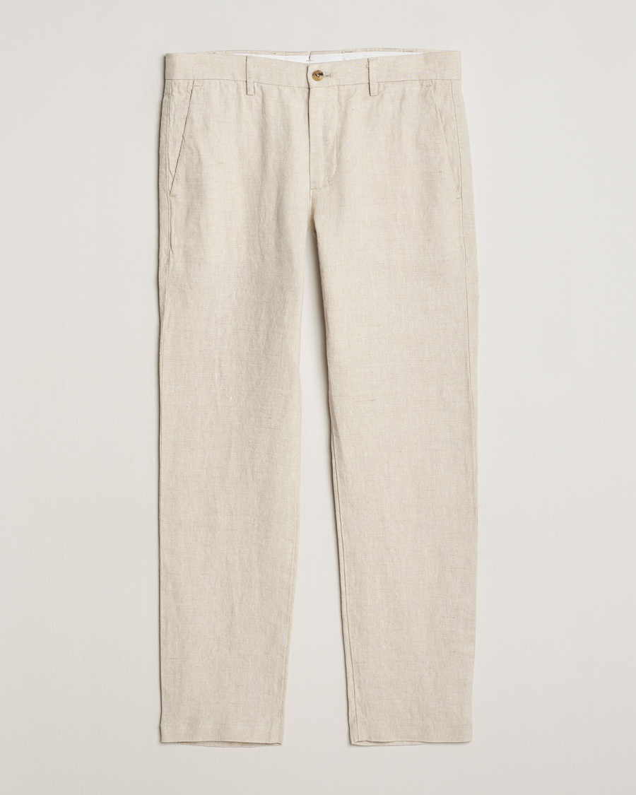 Homme | Pantalons | NN07 | Theo Linen Trousers Oat
