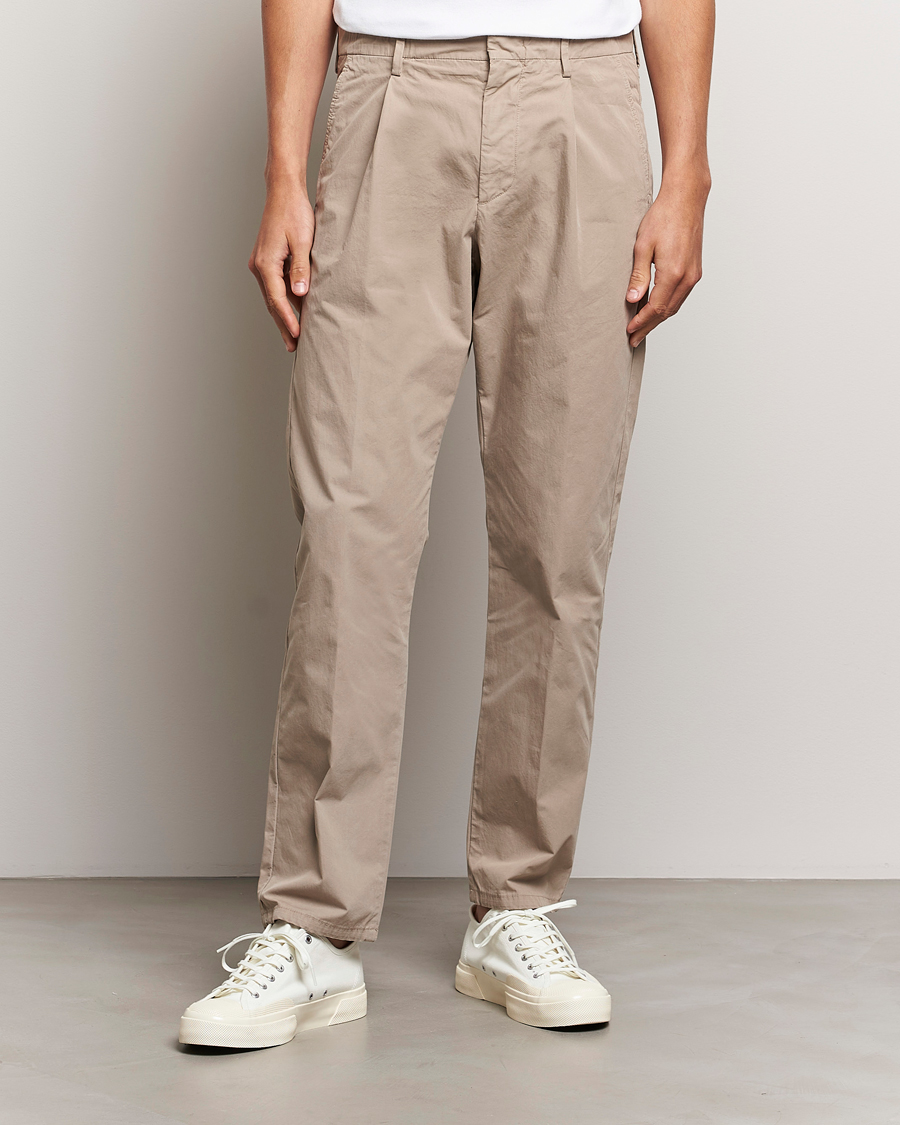 Homme | Pantalons | NN07 | Bill Cotton Trousers Greige