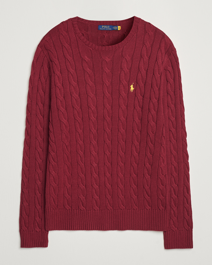 Homme | Pulls Et Tricots | Polo Ralph Lauren | Cotton Cable Pullover Red Carpet