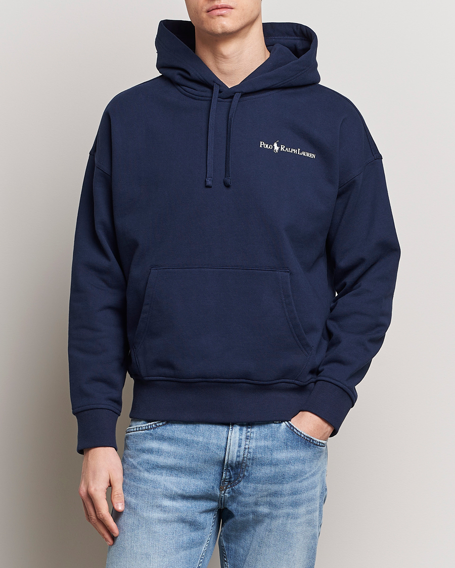 Homme | Pulls Et Tricots | Polo Ralph Lauren | Heavy Fleece Hoodie Cruise Navy