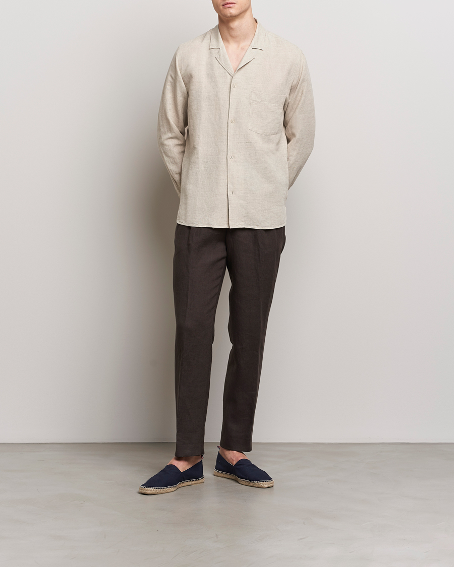 Homme | Chemises | Oscar Jacobson | Helios Reg Shirt Beige