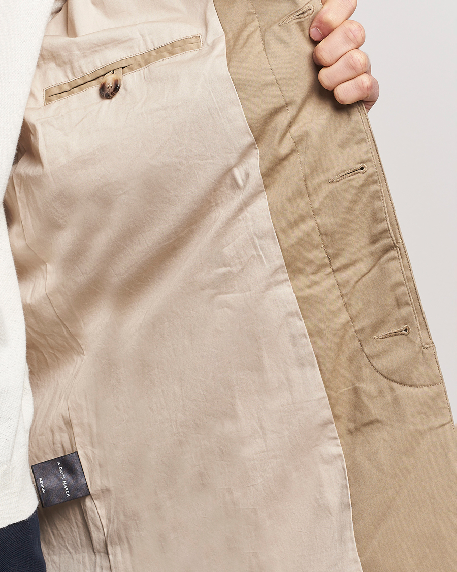 Homme | Manteaux Et Vestes | A Day's March | Duster Car Coat Khaki