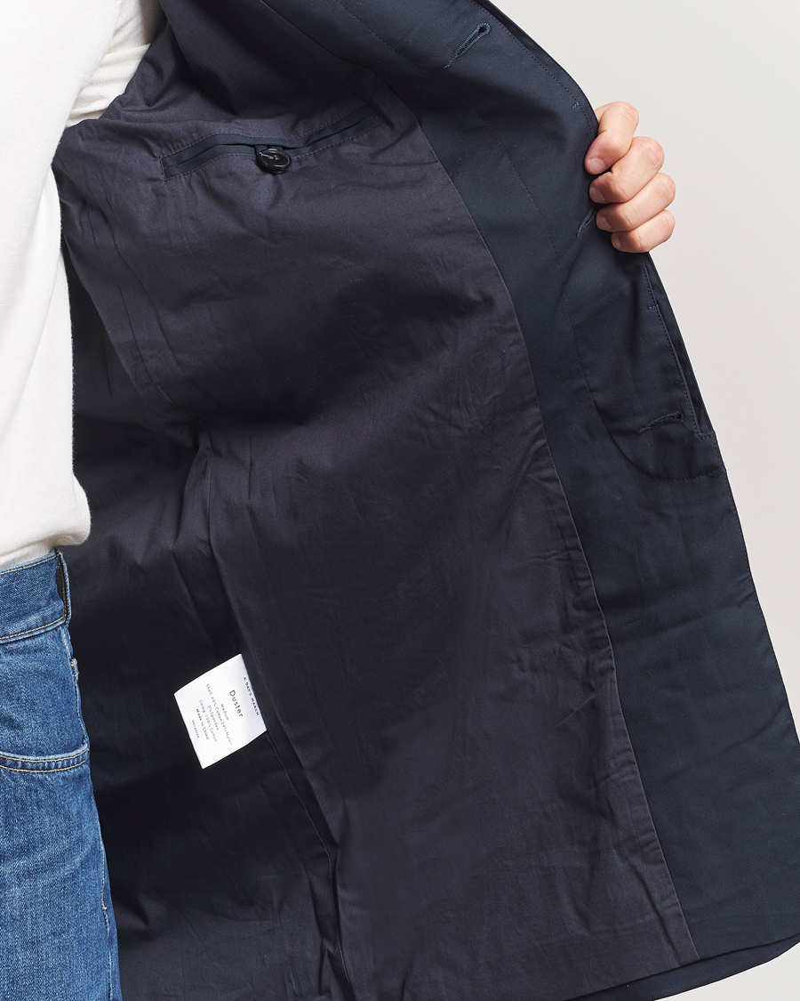 Homme | Manteaux Et Vestes | A Day's March | Duster Car Coat Navy