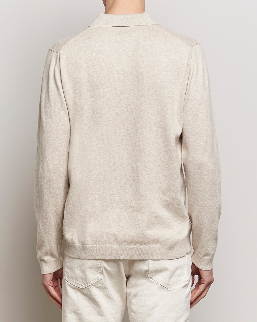Homme | Pulls Et Tricots | A Day's March | Ambroz Cotton/Linen Polo Sand