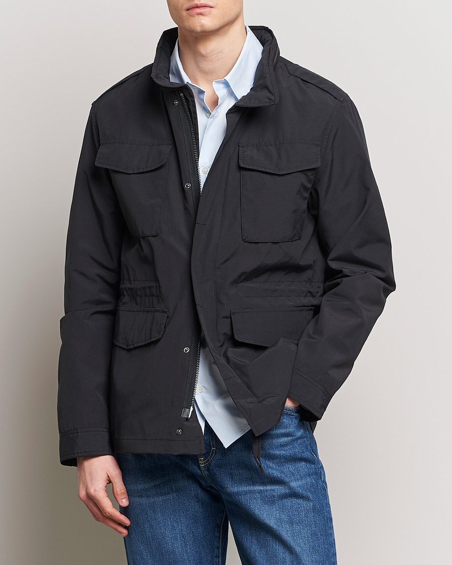 Homme | Business & Beyond | A Day's March | Barnett M65 Jacket Black
