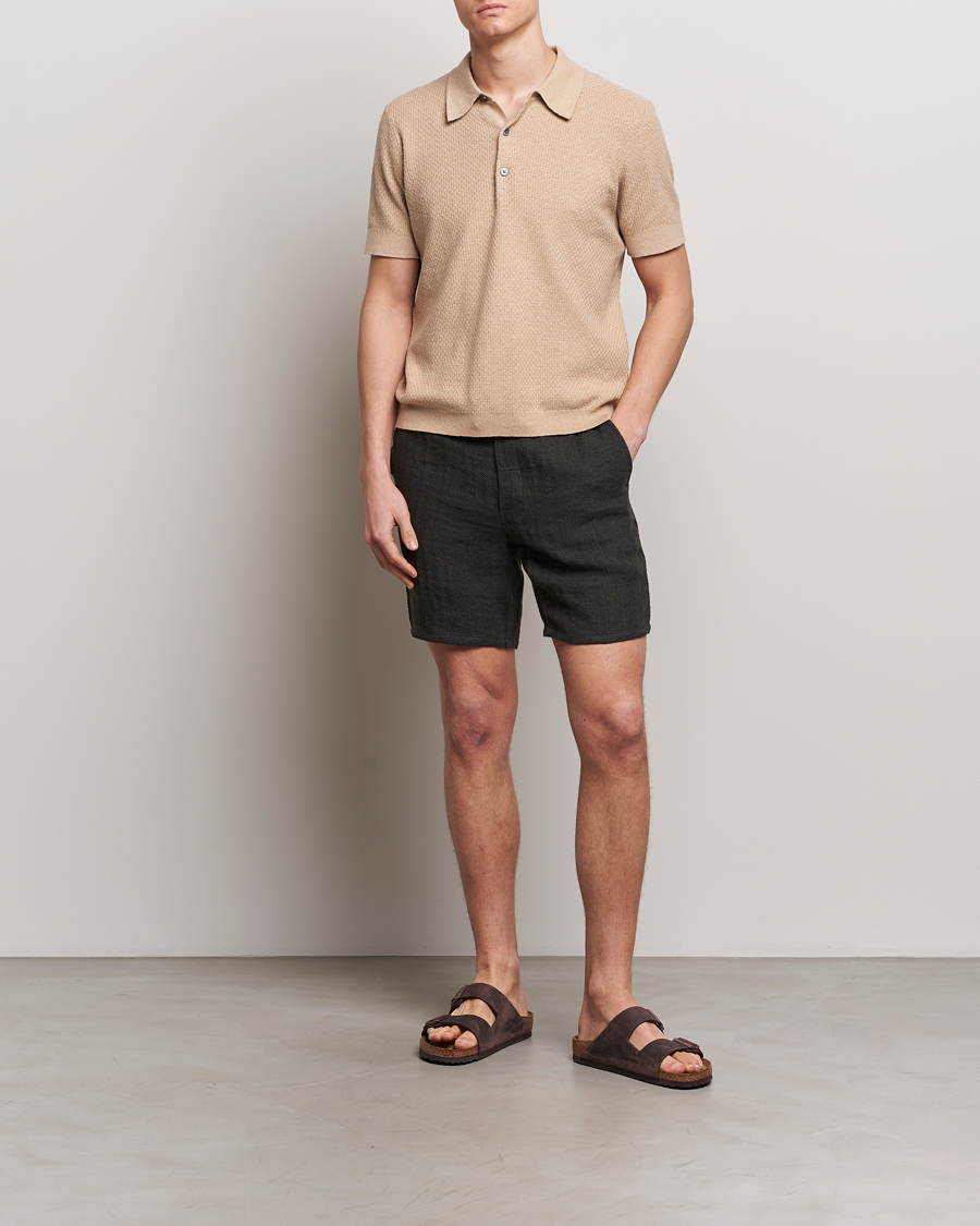 Homme | Polos | A Day's March | Rosehall Bric Polo Khaki