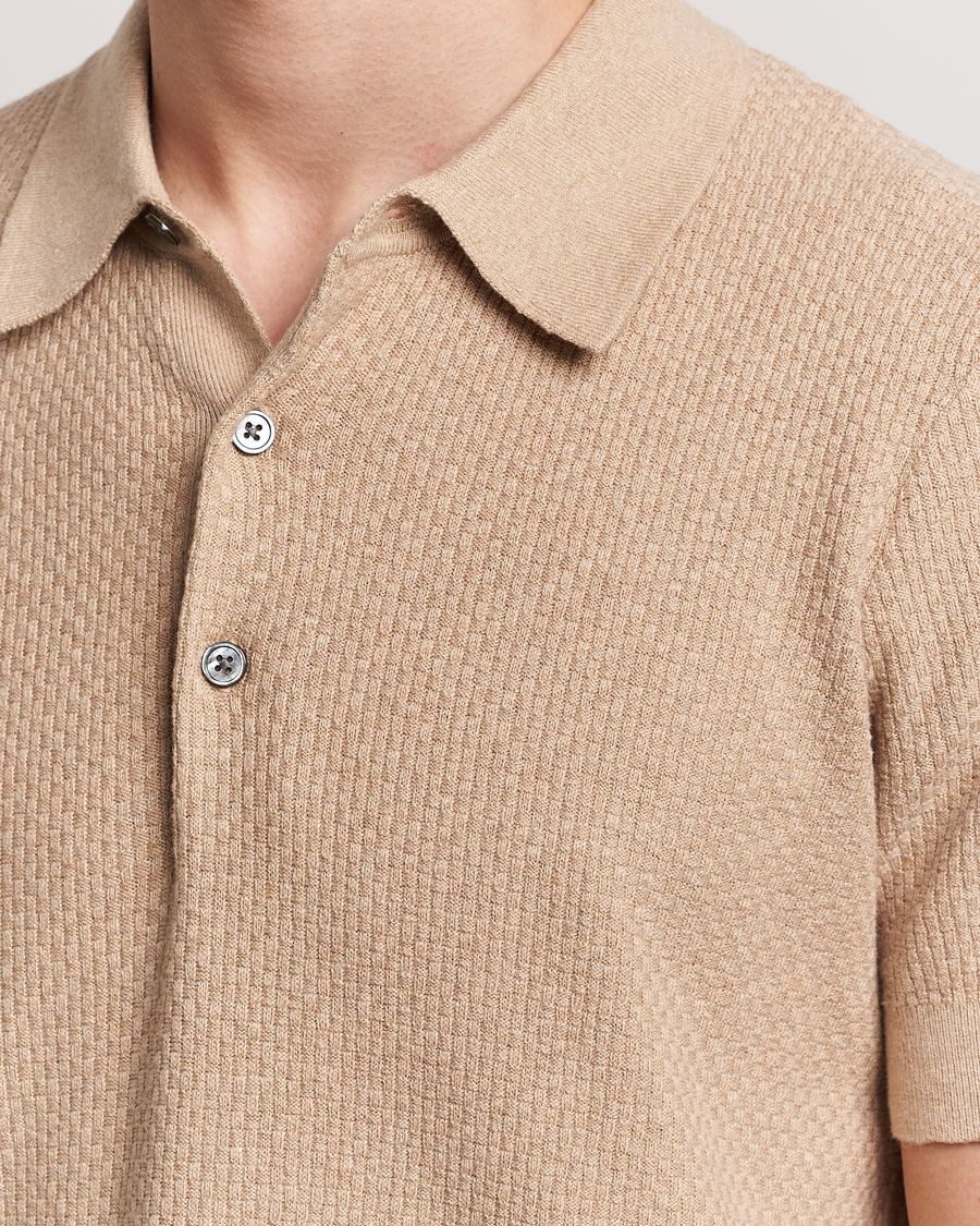 Homme | Polos | A Day's March | Rosehall Bric Polo Khaki