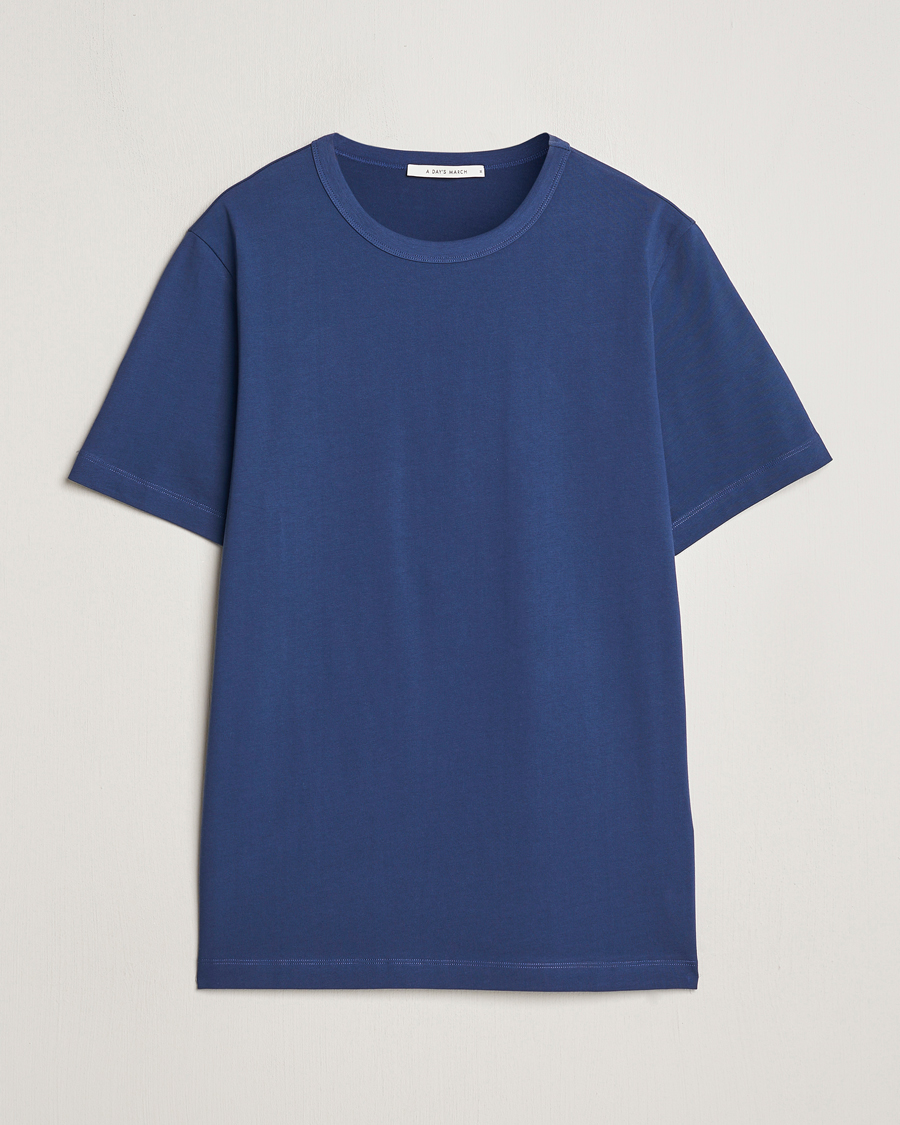 Homme | T-shirts | A Day's March | Heavy T-Shirt Brewers Blue