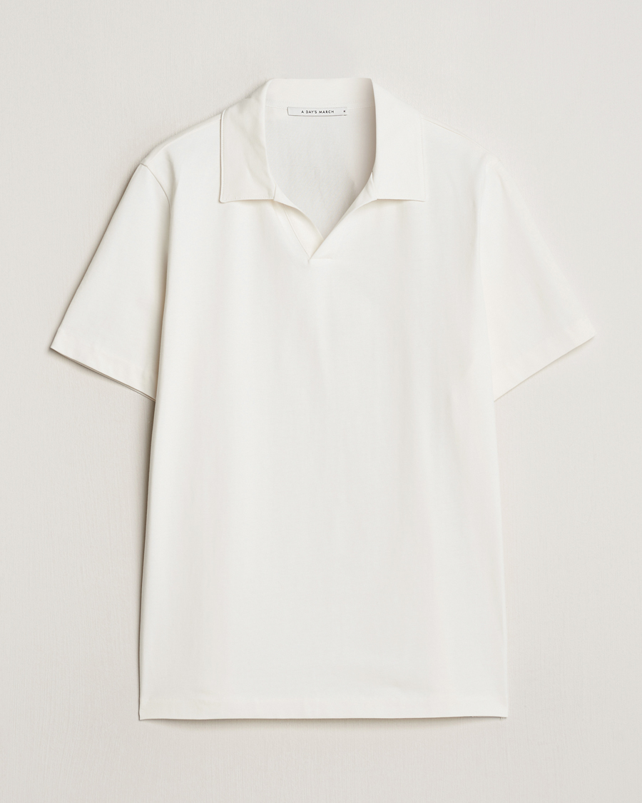 Homme | Polos | A Day's March | Greylock Jersey Polo Sugar