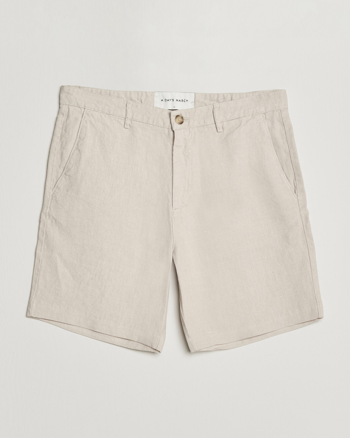  | Nouveautés dans le magasin | A Day's March | Luny Linen Shorts Oyster