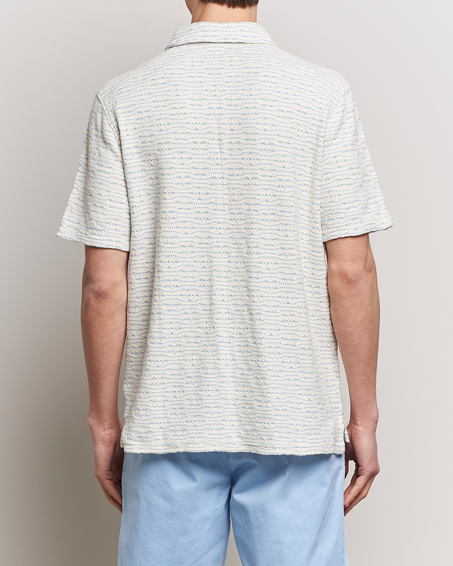 Homme | Chemises | J.Lindeberg | Torpa Structure Shirt Chambray Blue