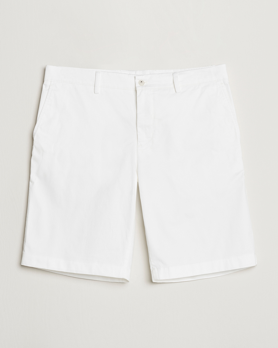 Homme | Shorts | J.Lindeberg | Nathan Cloud Satin Shorts White
