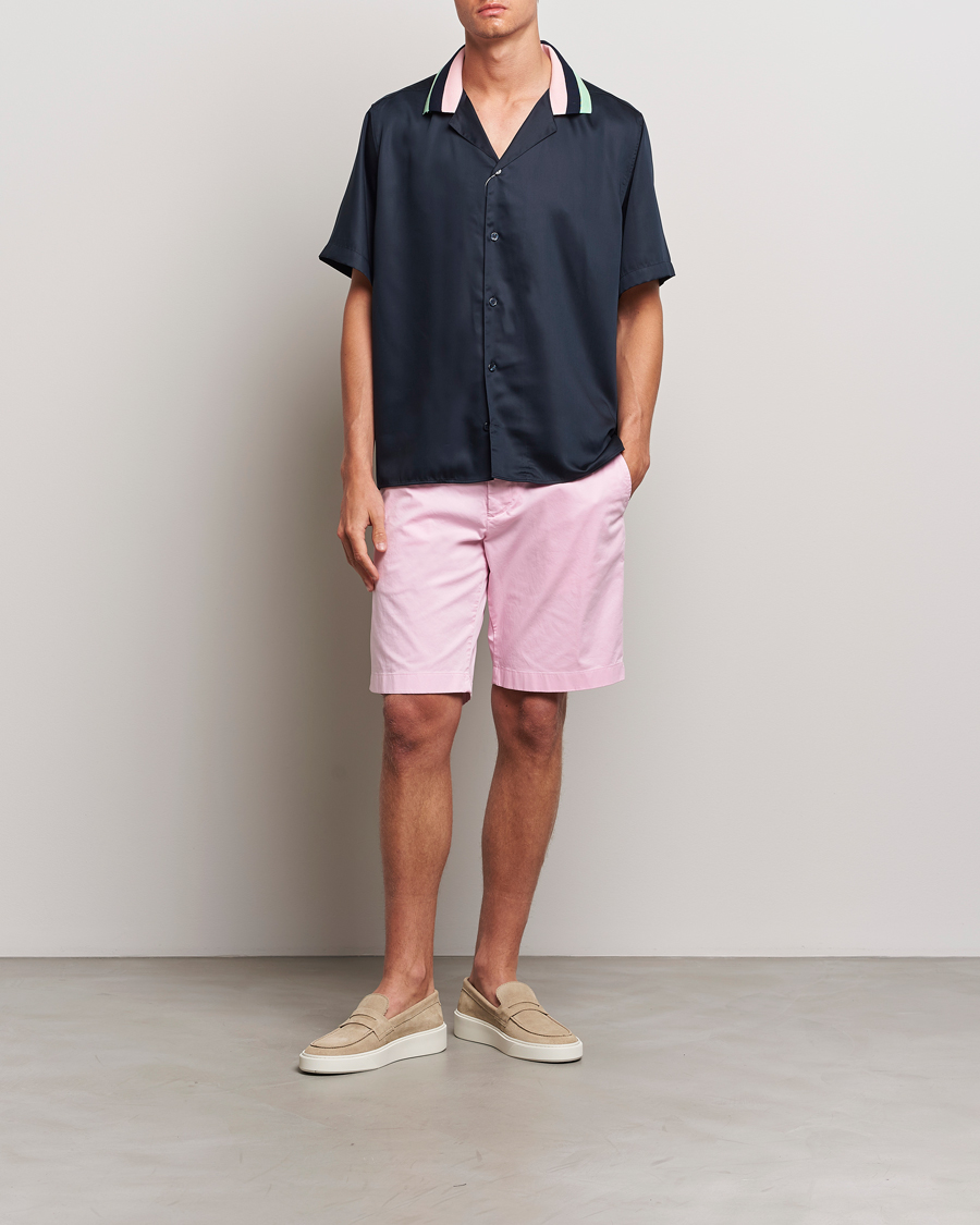 Homme | Shorts | J.Lindeberg | Nathan Cloud Satin Shorts Pink Lavender