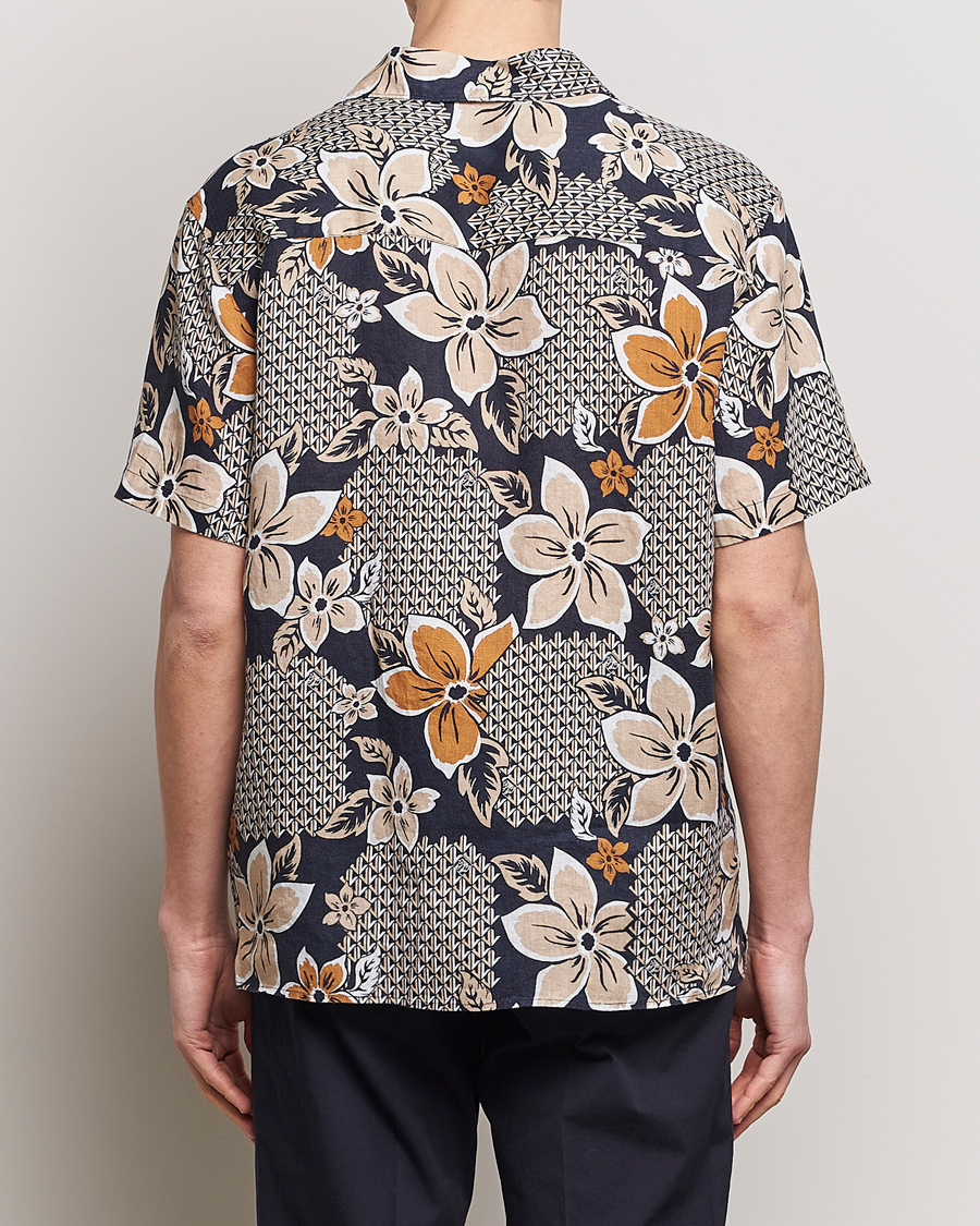 Homme | Chemises | J.Lindeberg | Elio Linen Island Floral Shirt Island Floral Mix