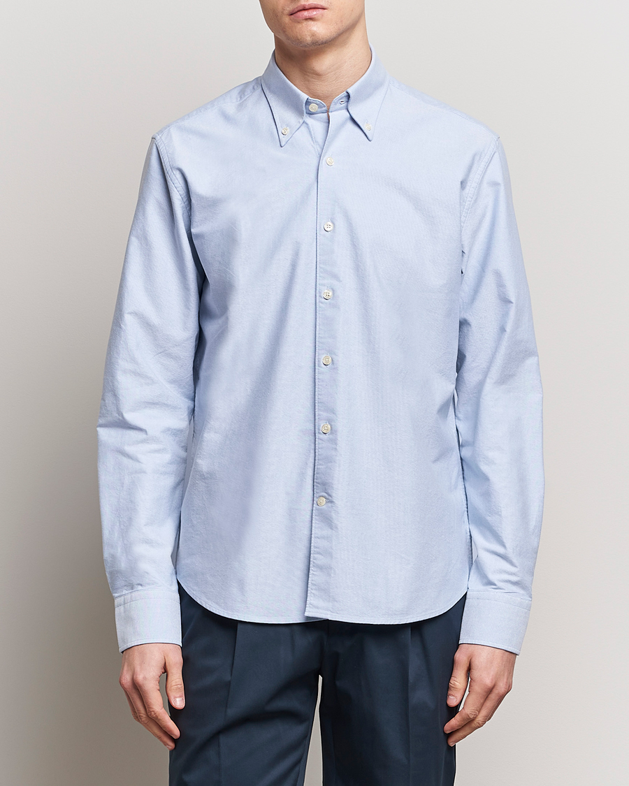 Homme | Casual | Oscar Jacobson | Reg Fit BD Casual Oxford Light Blue