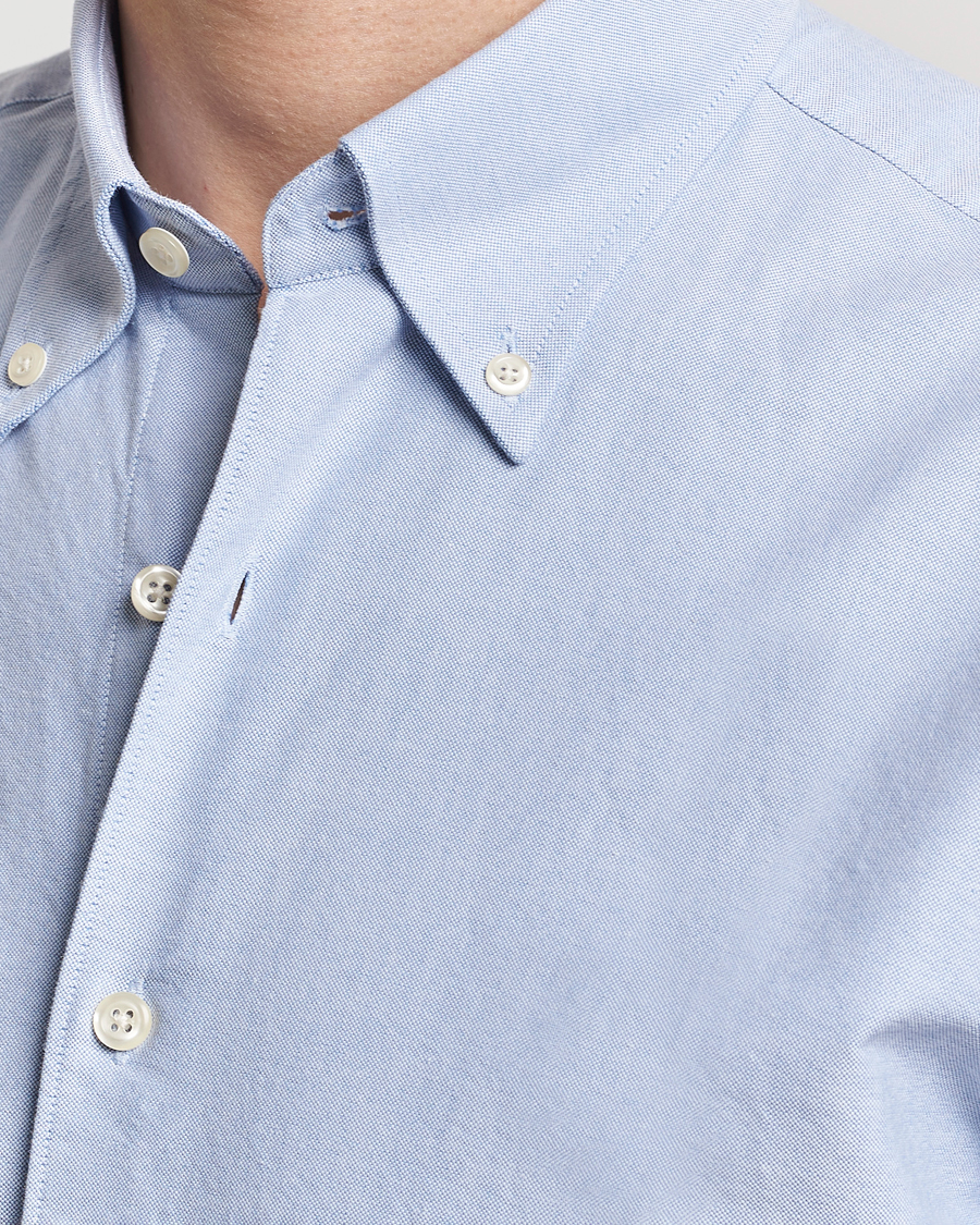 Homme | Chemises | Oscar Jacobson | Reg Fit BD Casual Oxford Light Blue
