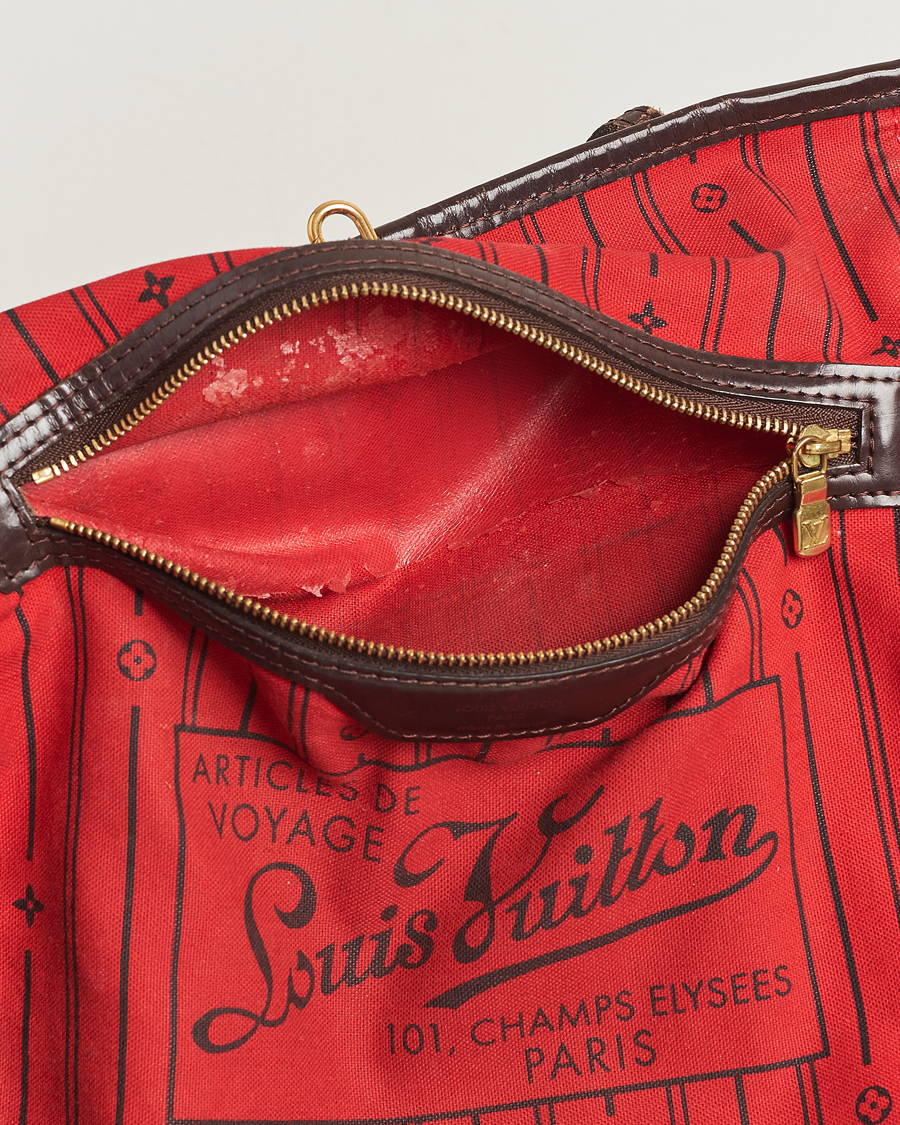 Homme | Louis Vuitton Pre-Owned Neverfull MM Totebag Damier Ebene | Louis Vuitton Pre-Owned | Neverfull MM Totebag Damier Ebene