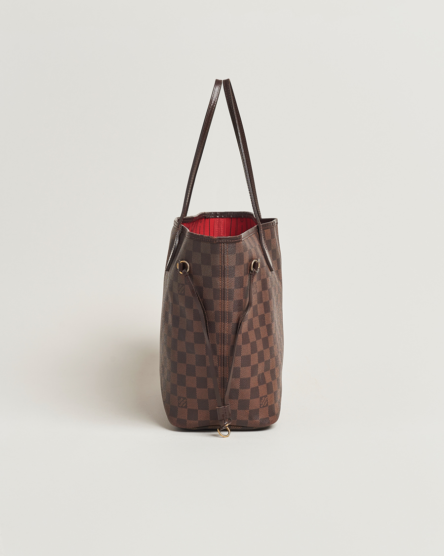 Homme | Louis Vuitton Pre-Owned Neverfull MM Totebag Damier Ebene | Louis Vuitton Pre-Owned | Neverfull MM Totebag Damier Ebene