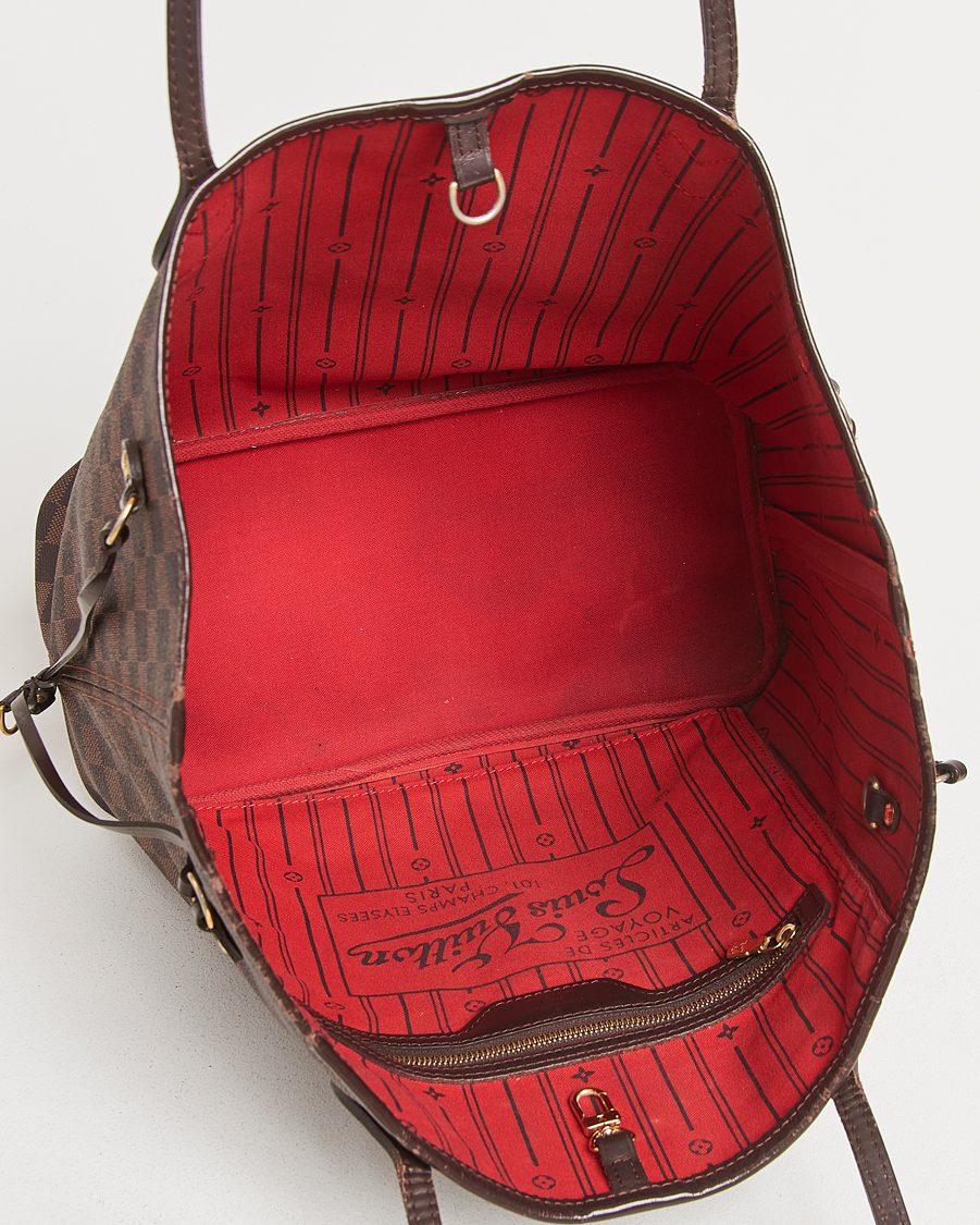 Homme | Louis Vuitton Pre-Owned Neverfull MM Totebag Damier Ebene | Louis Vuitton Pre-Owned | Neverfull MM Totebag Damier Ebene