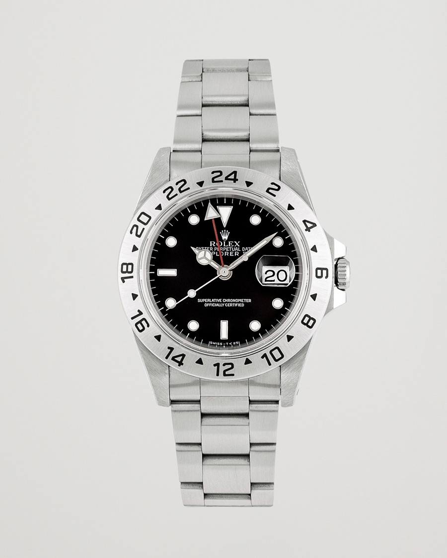 Homme | Rolex Pre-Owned Explorer II 16570 Silver | Rolex Pre-Owned | Explorer II 16570 Silver