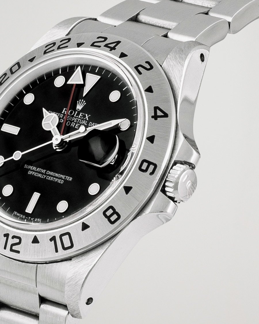 Homme | Rolex Pre-Owned Explorer II 16570 Silver | Rolex Pre-Owned | Explorer II 16570 Silver
