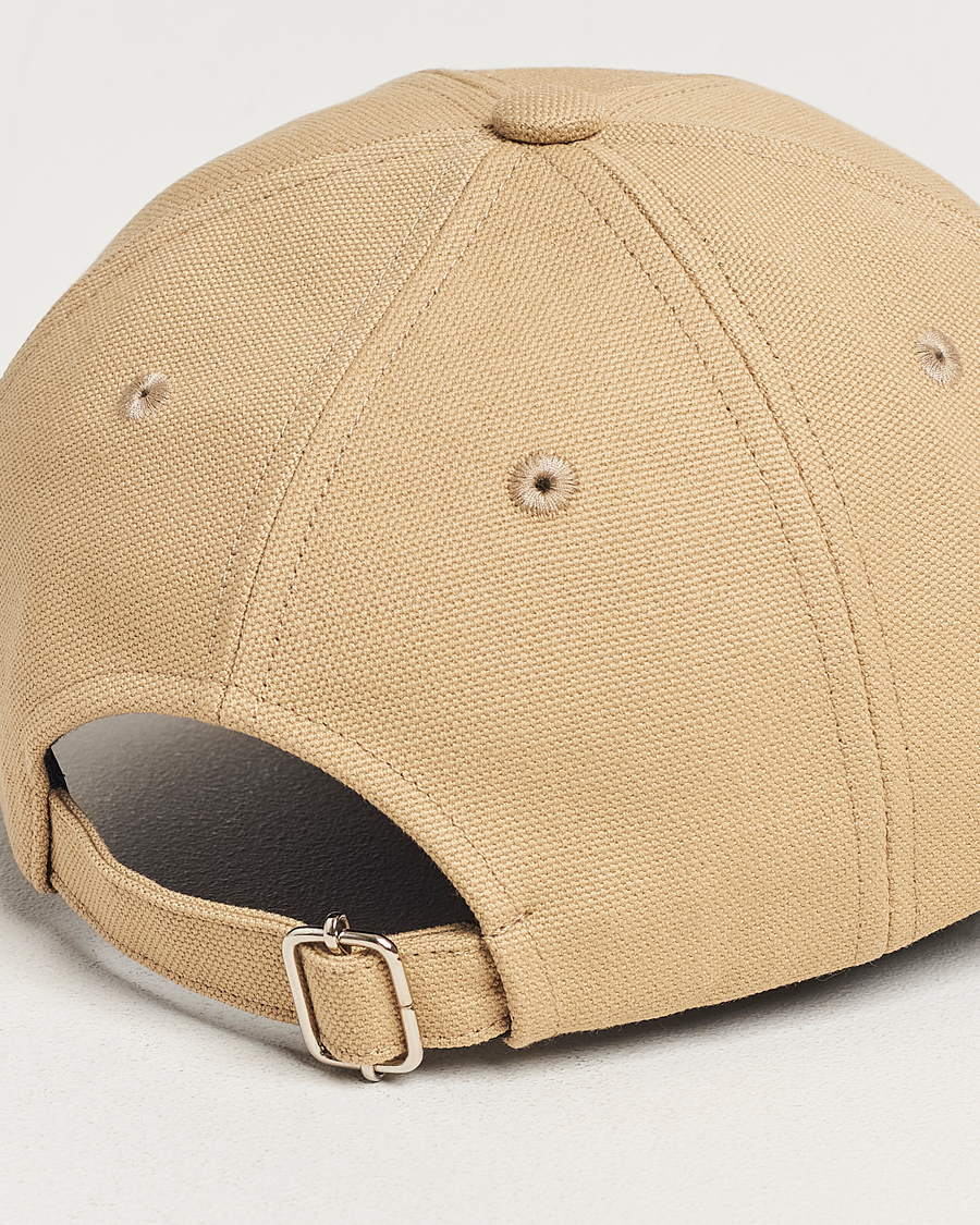 Homme | A.P.C. Charlie Baseball Cap Dark Beige | A.P.C. | Charlie Baseball Cap Dark Beige