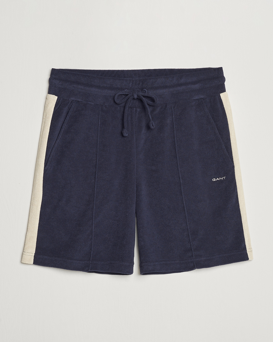 Homme | Shorts | GANT | Towelling Shorts Evening Blue