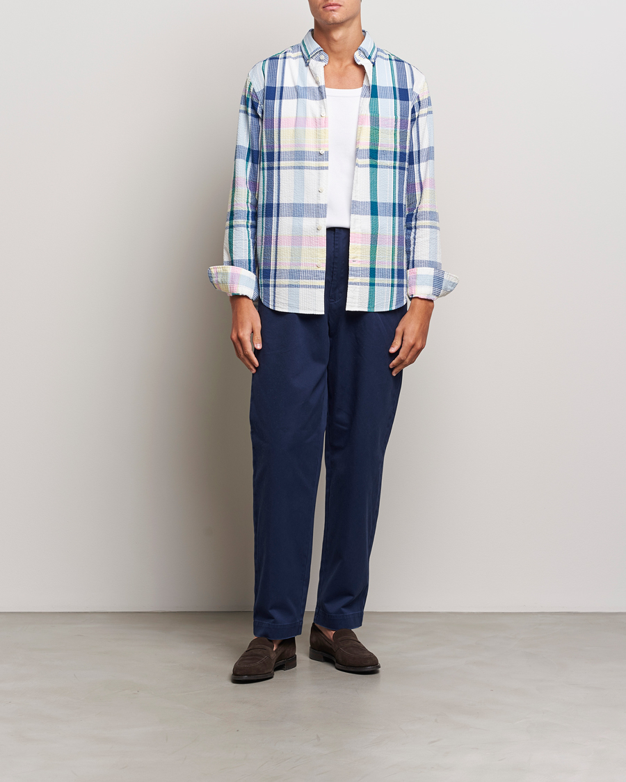 Homme | Chemises | GANT | Reg Seersucker Madras Shirt Multi