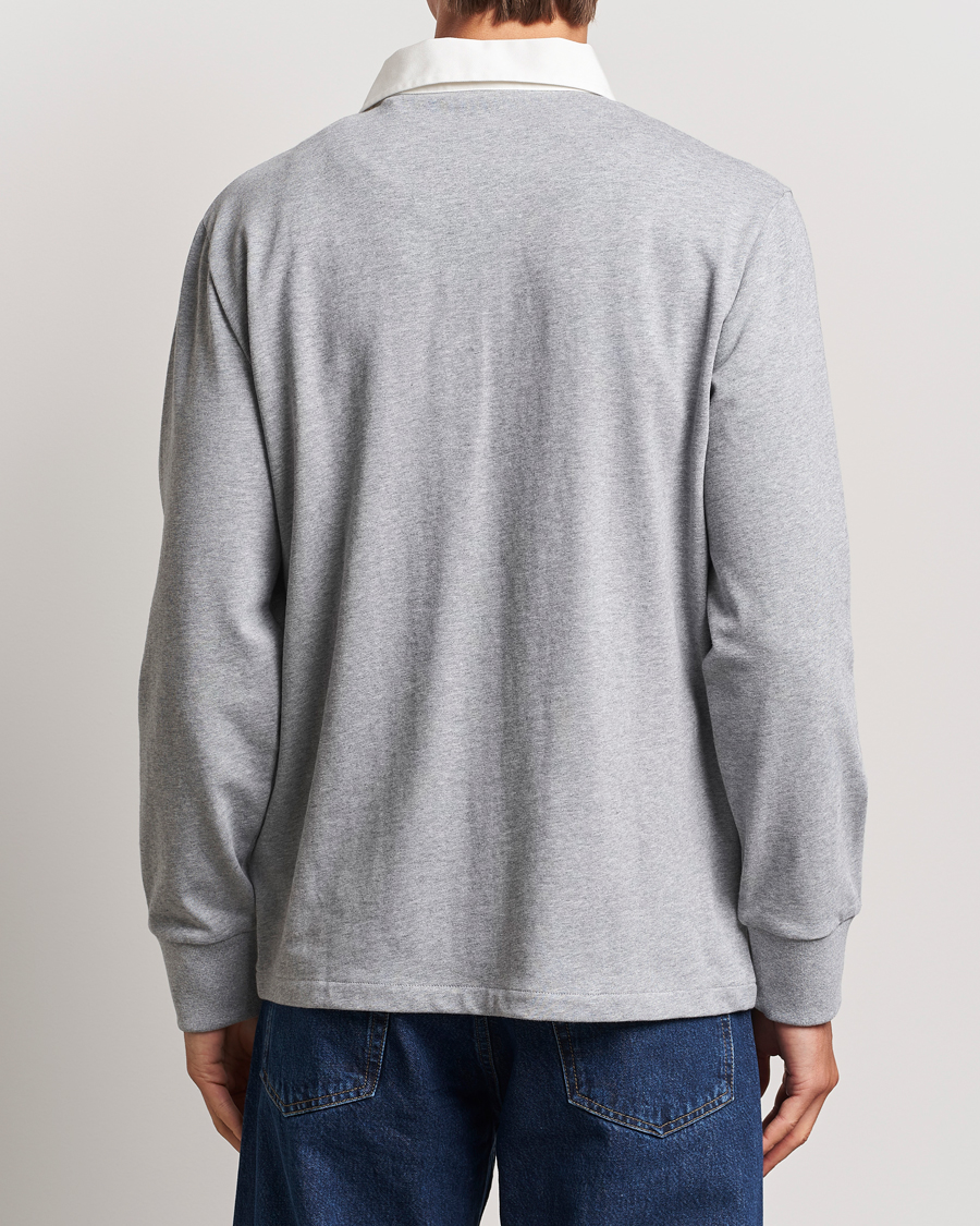 Homme | Pulls Et Tricots | GANT | Reg Shield Heavy Rugger Grey Melange