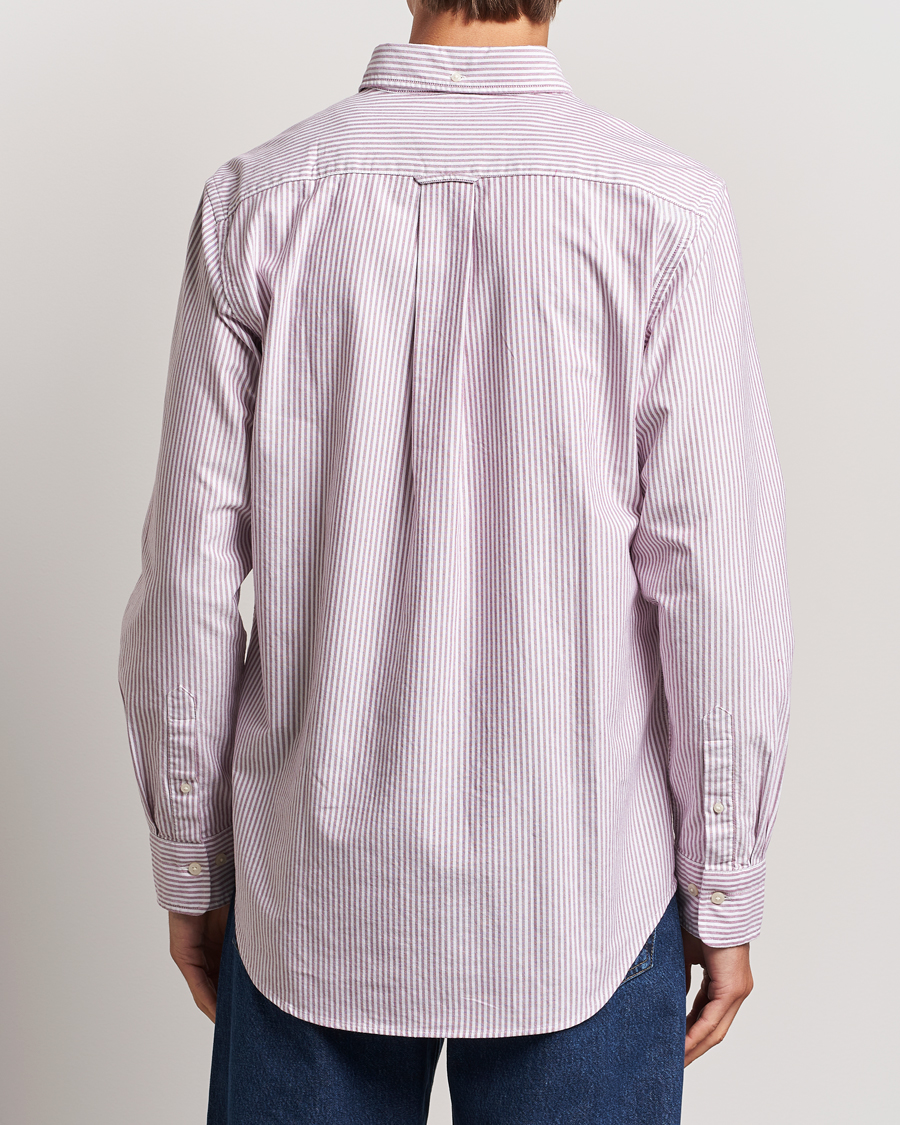 Homme | Chemises | GANT | Reg Oxford Banker Stripe Shirt Pale Syren