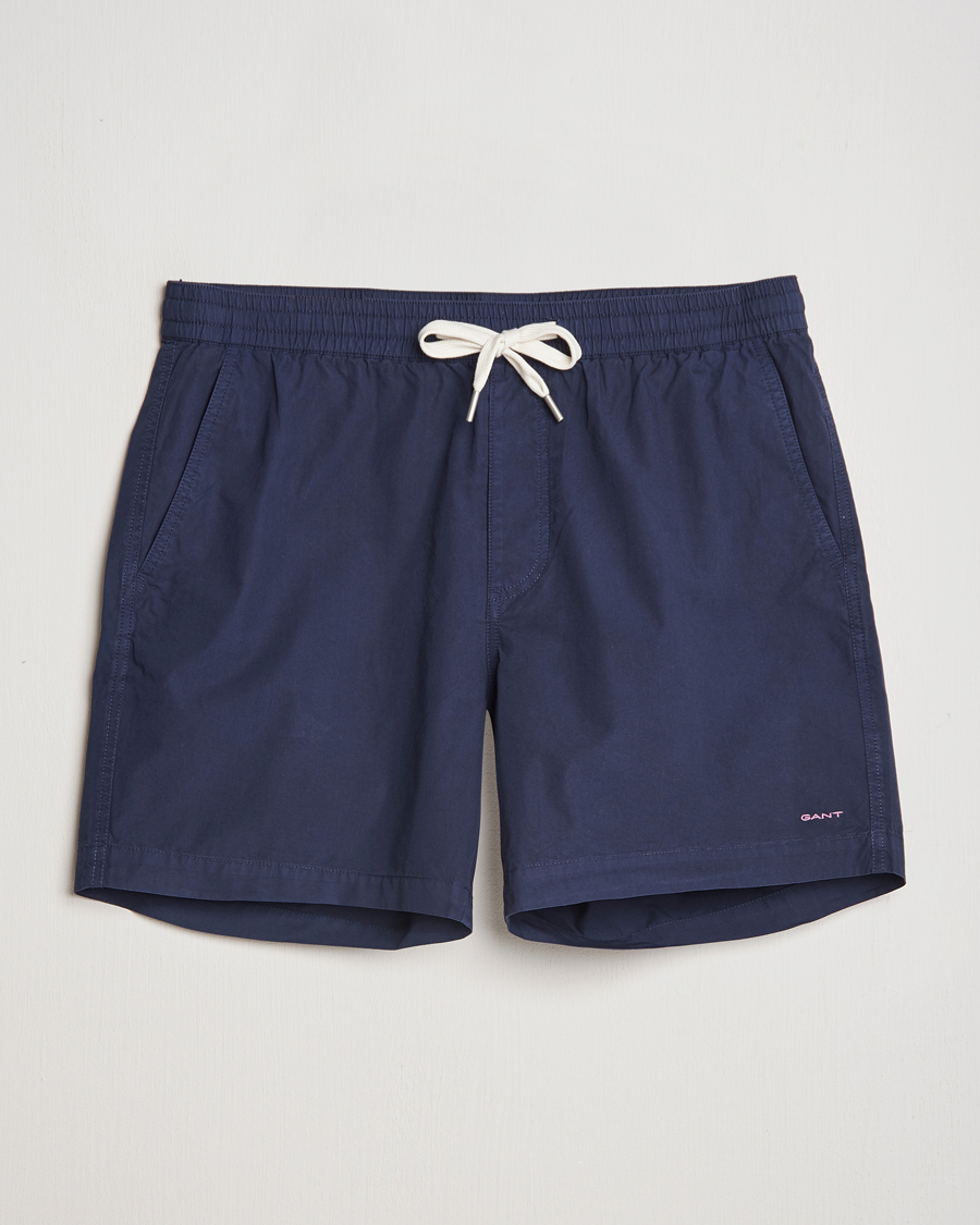Homme | Shorts | GANT | Drawcord Cotton Shorts Marine