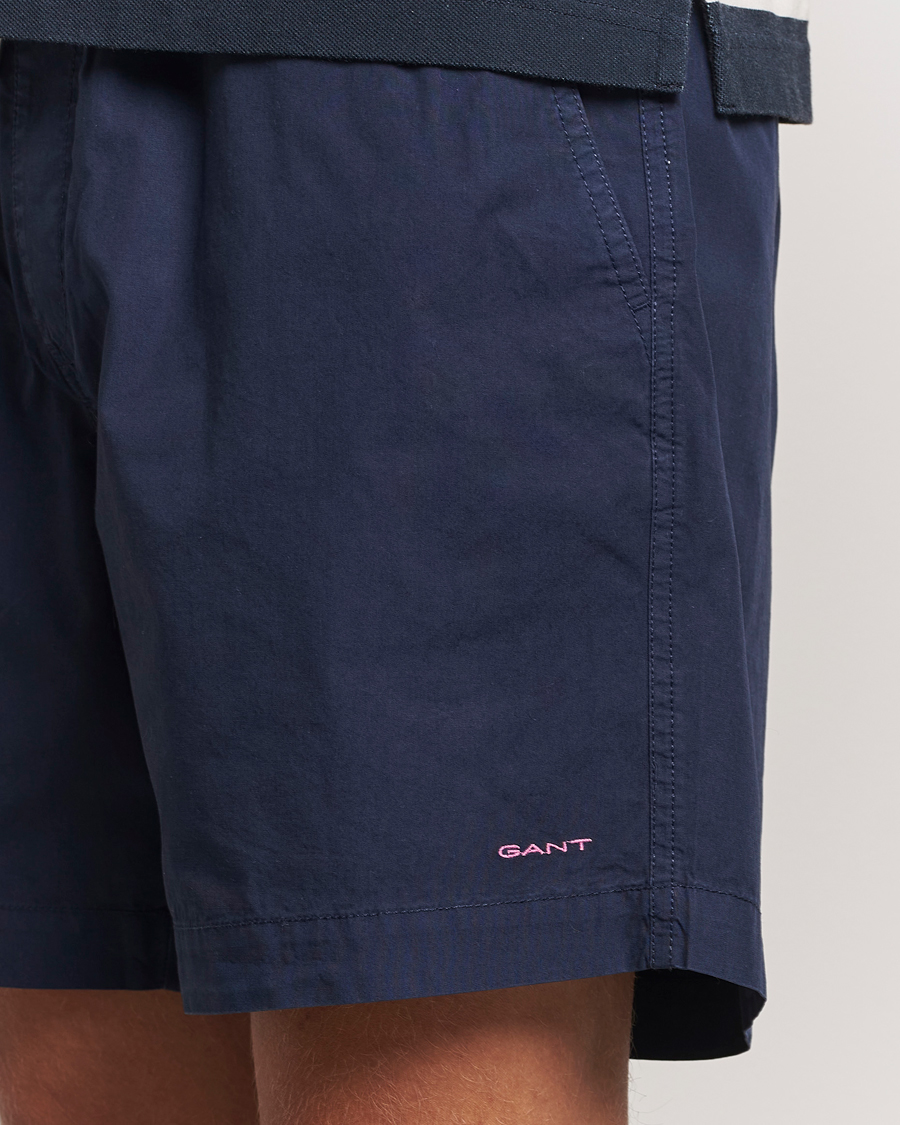 Homme | Shorts | GANT | Drawcord Cotton Shorts Marine