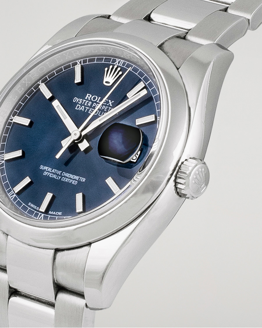 Homme | Rolex Pre-Owned Datejust 116200 Silver | Rolex Pre-Owned | Datejust 116200 Silver