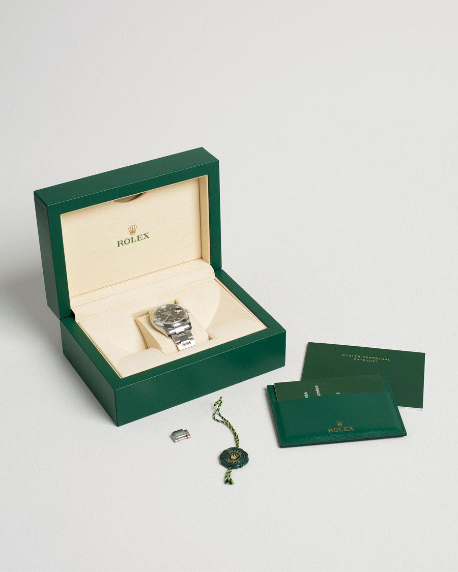 Homme | Rolex Pre-Owned Datejust 116200 Silver | Rolex Pre-Owned | Datejust 116200 Silver