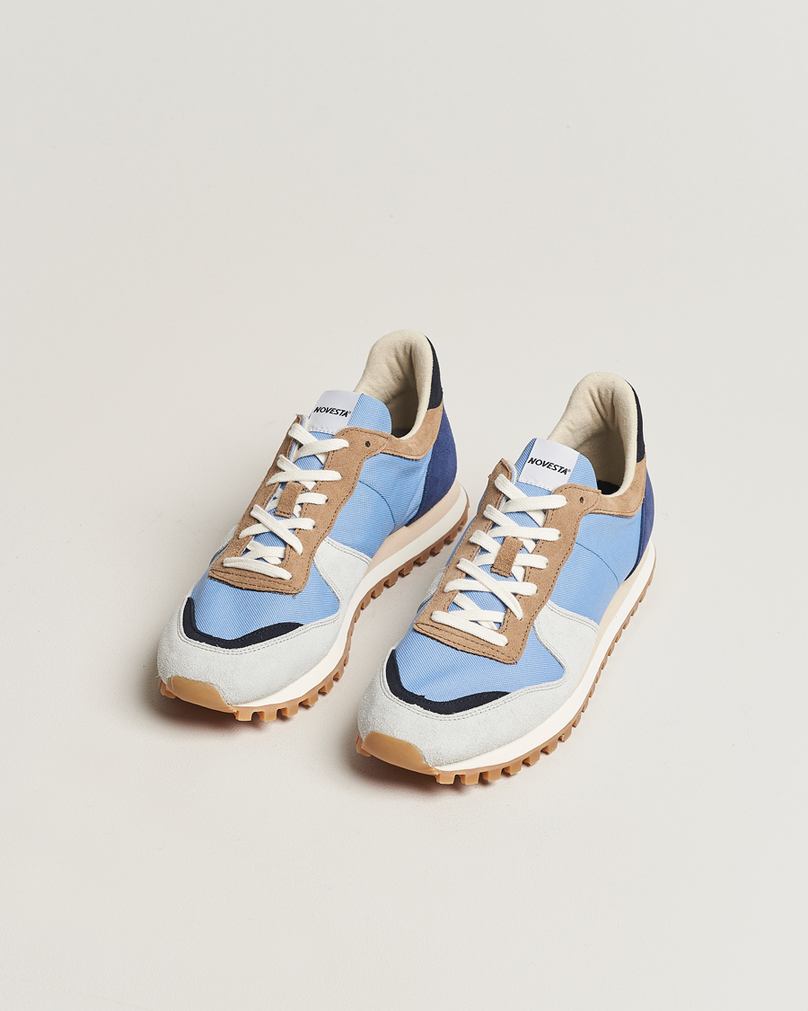 Homme | Novesta Marathon Trail Running Sneaker Beige Sky | Novesta | Marathon Trail Running Sneaker Beige Sky