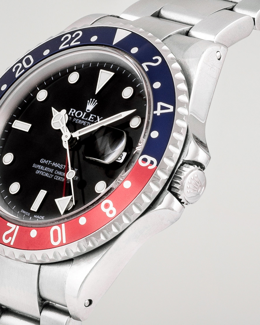 Homme | Rolex Pre-Owned GMT 16710 Silver | Rolex Pre-Owned | GMT 16710 Silver