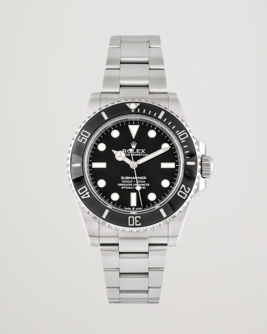Homme | Rolex Pre-Owned Submariner 124060 Oyster Perpetual Steel Black | Rolex Pre-Owned | Submariner 124060 Oyster Perpetual Steel Black