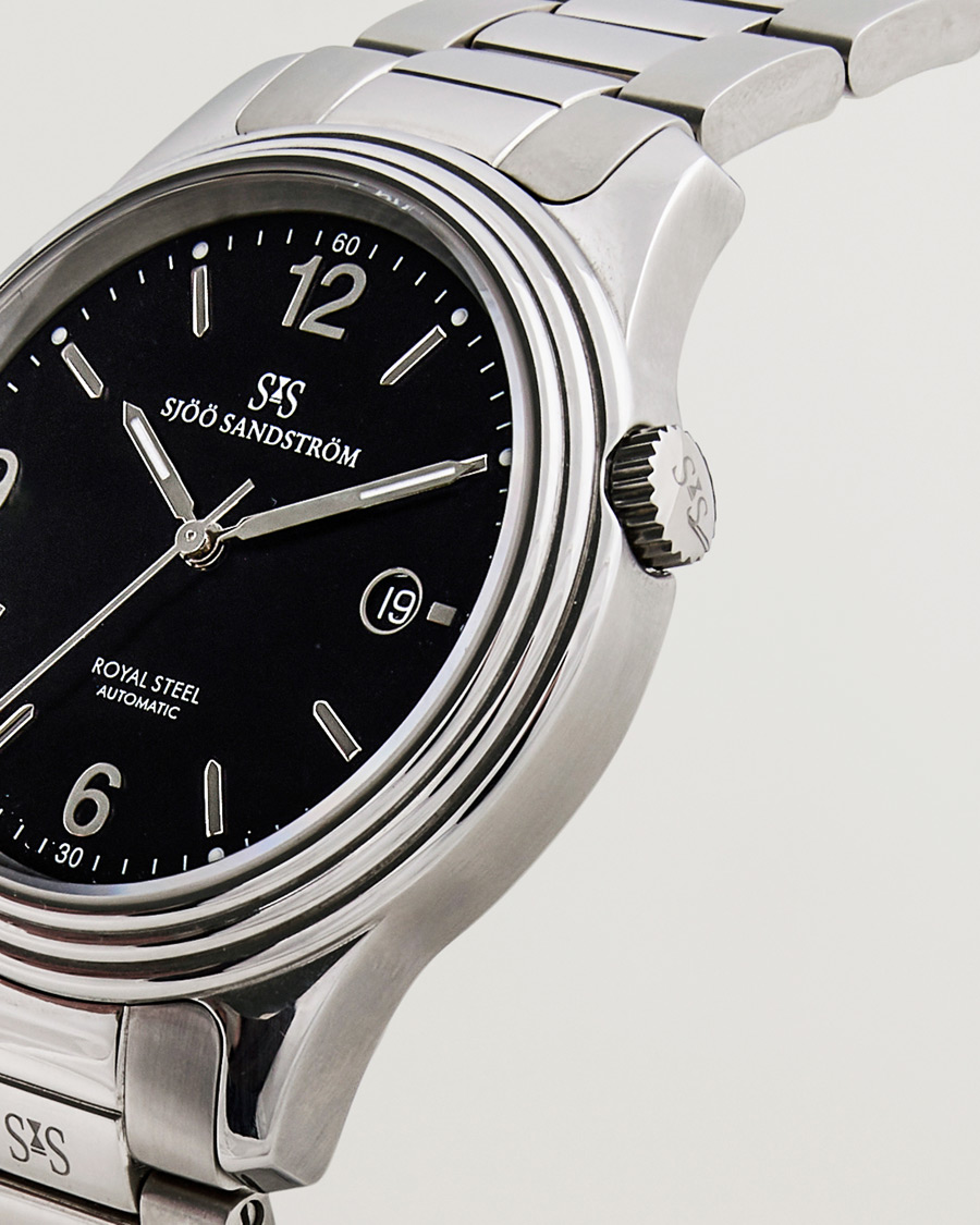 Homme | Sjöö Sandström Pre-Owned Royal Steel 41mm Silver | Sjöö Sandström Pre-Owned | Royal Steel 41mm Silver