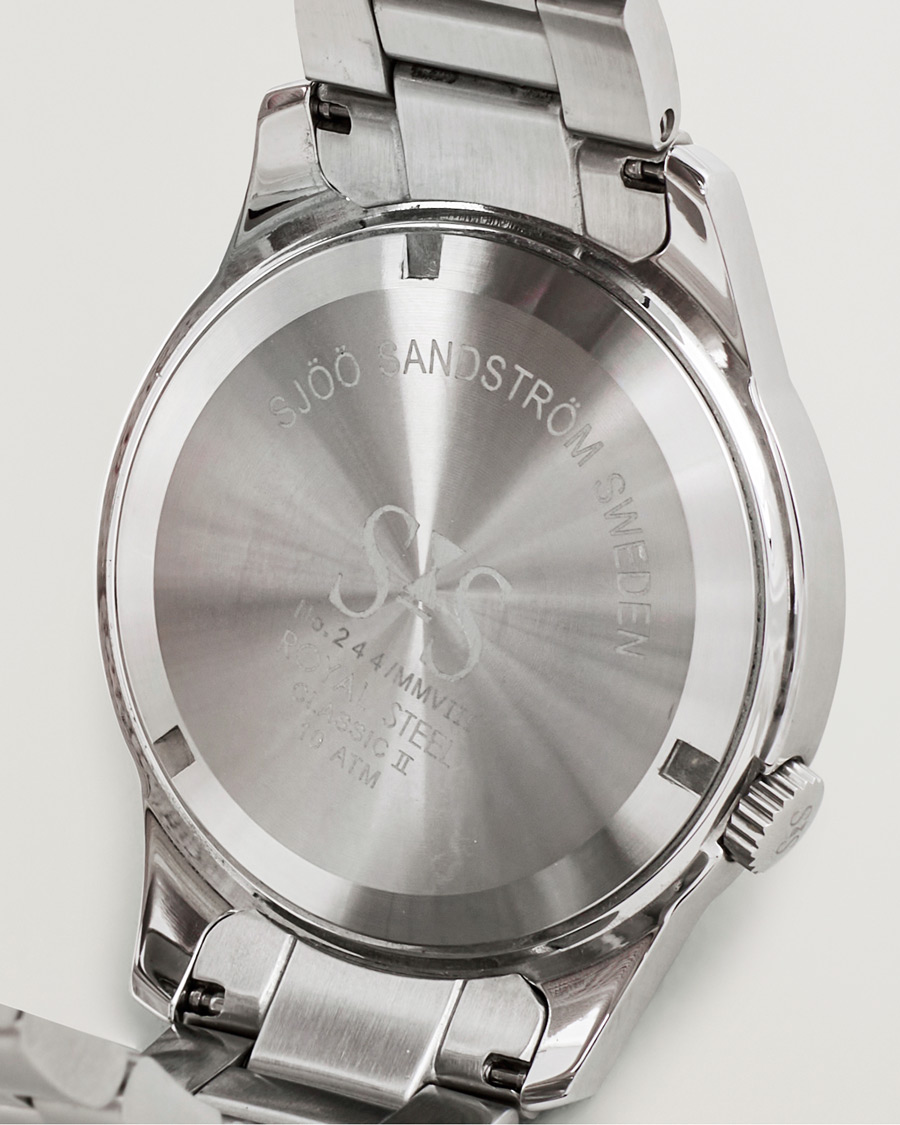 Homme | Sjöö Sandström Pre-Owned Royal Steel 41mm Silver | Sjöö Sandström Pre-Owned | Royal Steel 41mm Silver