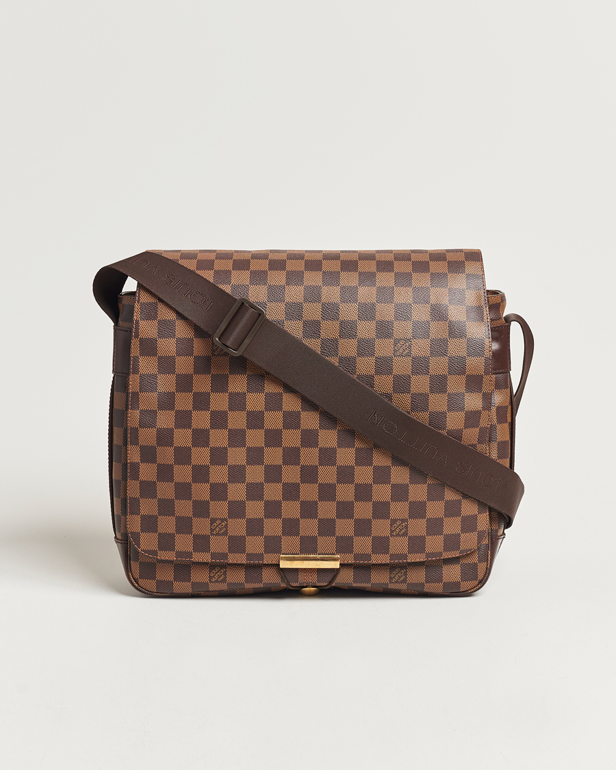 Homme | Louis Vuitton Pre-Owned Abbesses Messenger Bag Damier Ebene | Louis Vuitton Pre-Owned | Abbesses Messenger Bag Damier Ebene