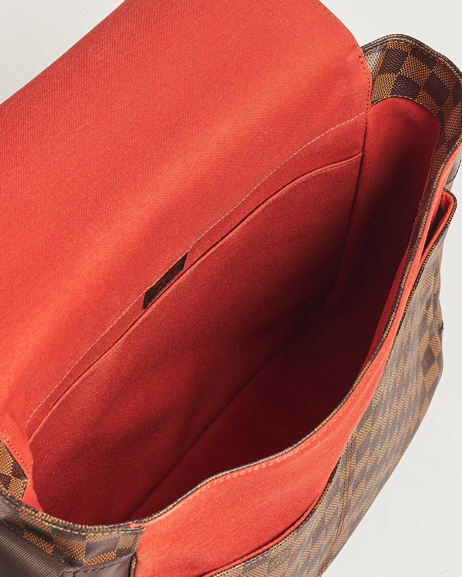 Homme | Louis Vuitton Pre-Owned Abbesses Messenger Bag Damier Ebene | Louis Vuitton Pre-Owned | Abbesses Messenger Bag Damier Ebene