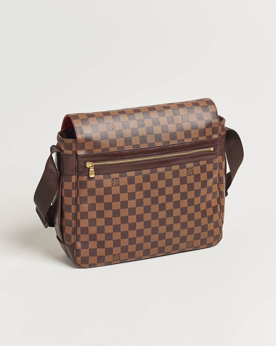 Homme | Louis Vuitton Pre-Owned Abbesses Messenger Bag Damier Ebene | Louis Vuitton Pre-Owned | Abbesses Messenger Bag Damier Ebene